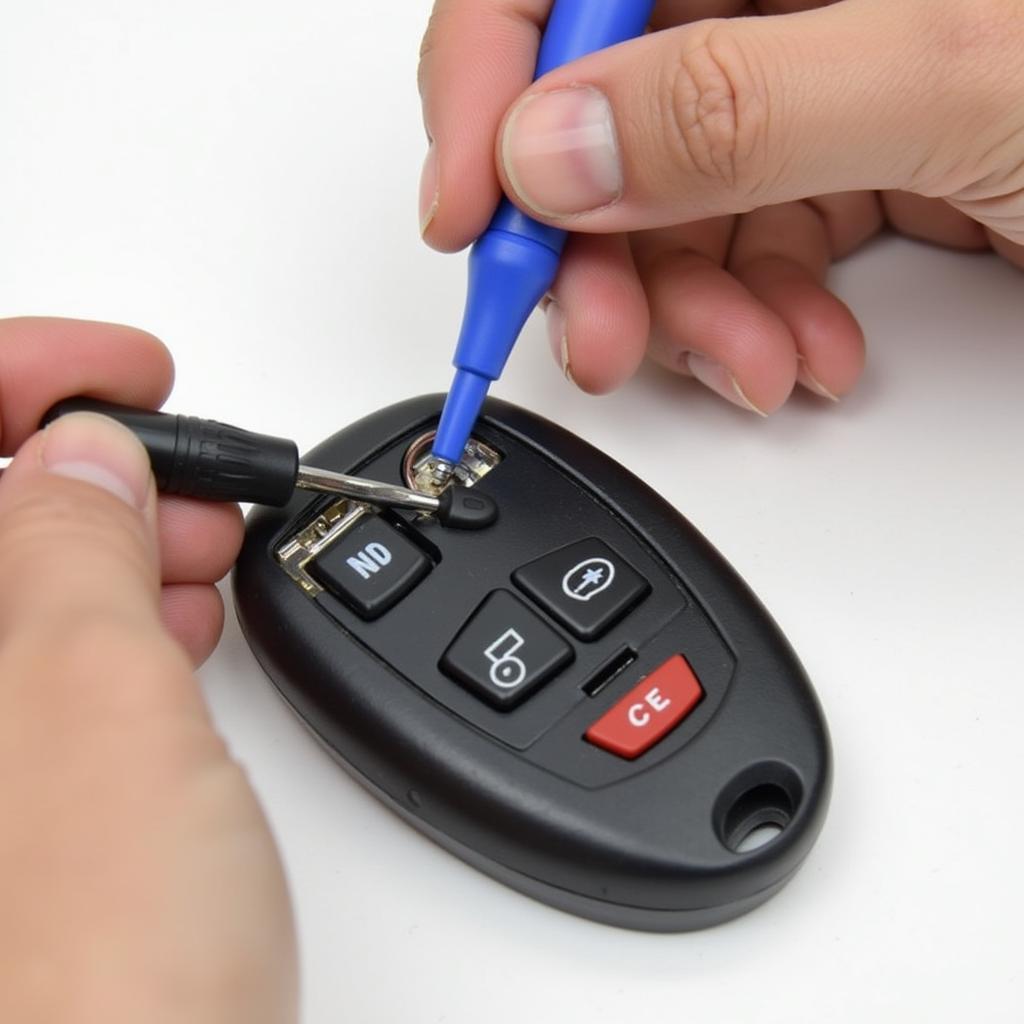 Toyota Key Fob Disassembly