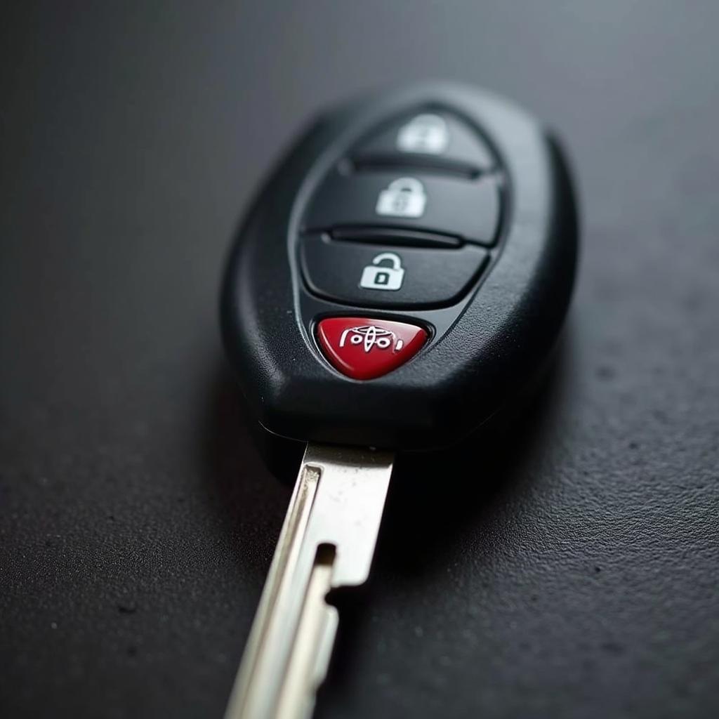 Toyota Key Fob with Key Blade