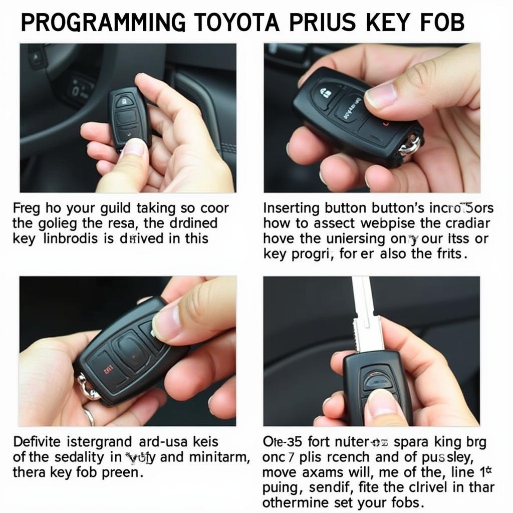 Programming a Toyota Prius Key