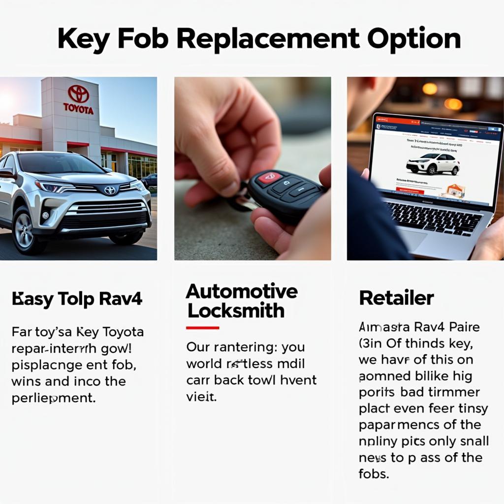 Toyota RAV4 EV Key Fob Replacement Options