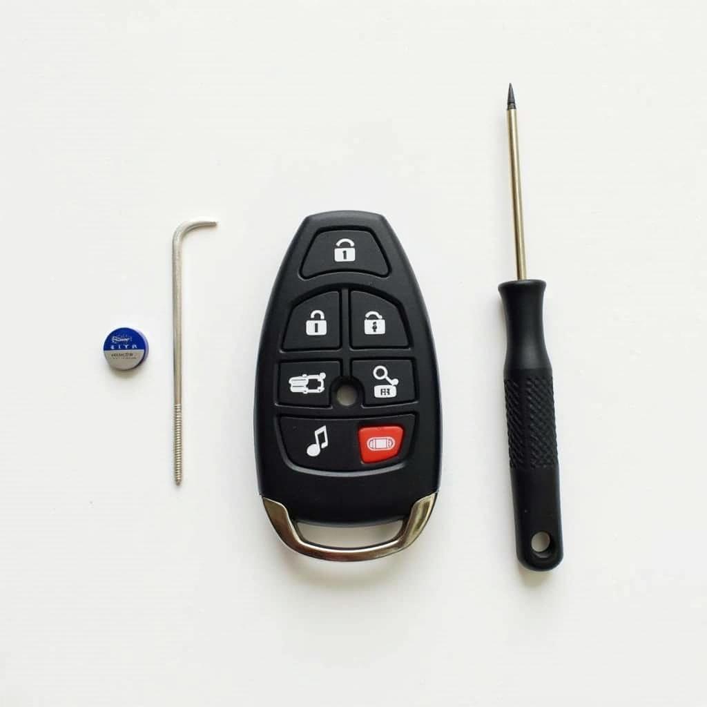 Toyota Sienna Key Fob Battery Replacement Tools