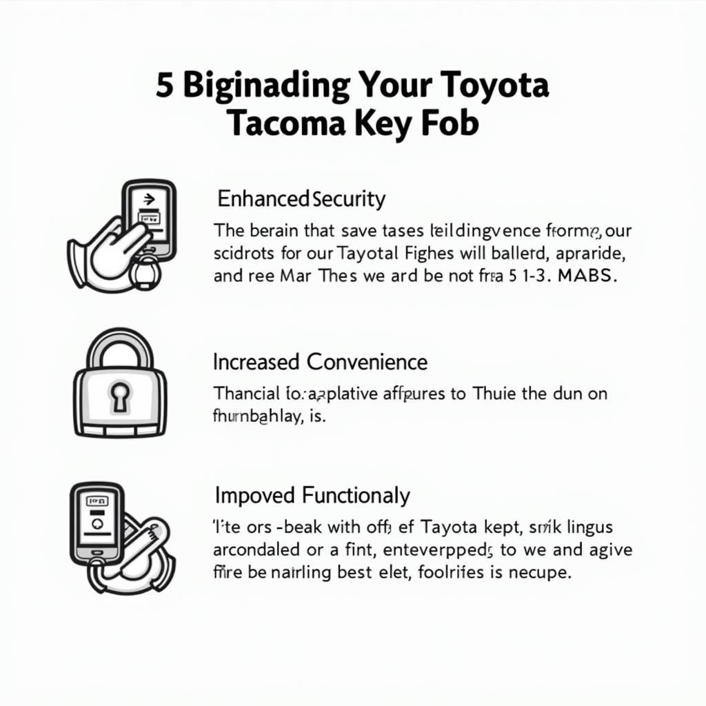 Benefits of upgrading your Toyota Tacoma key fob