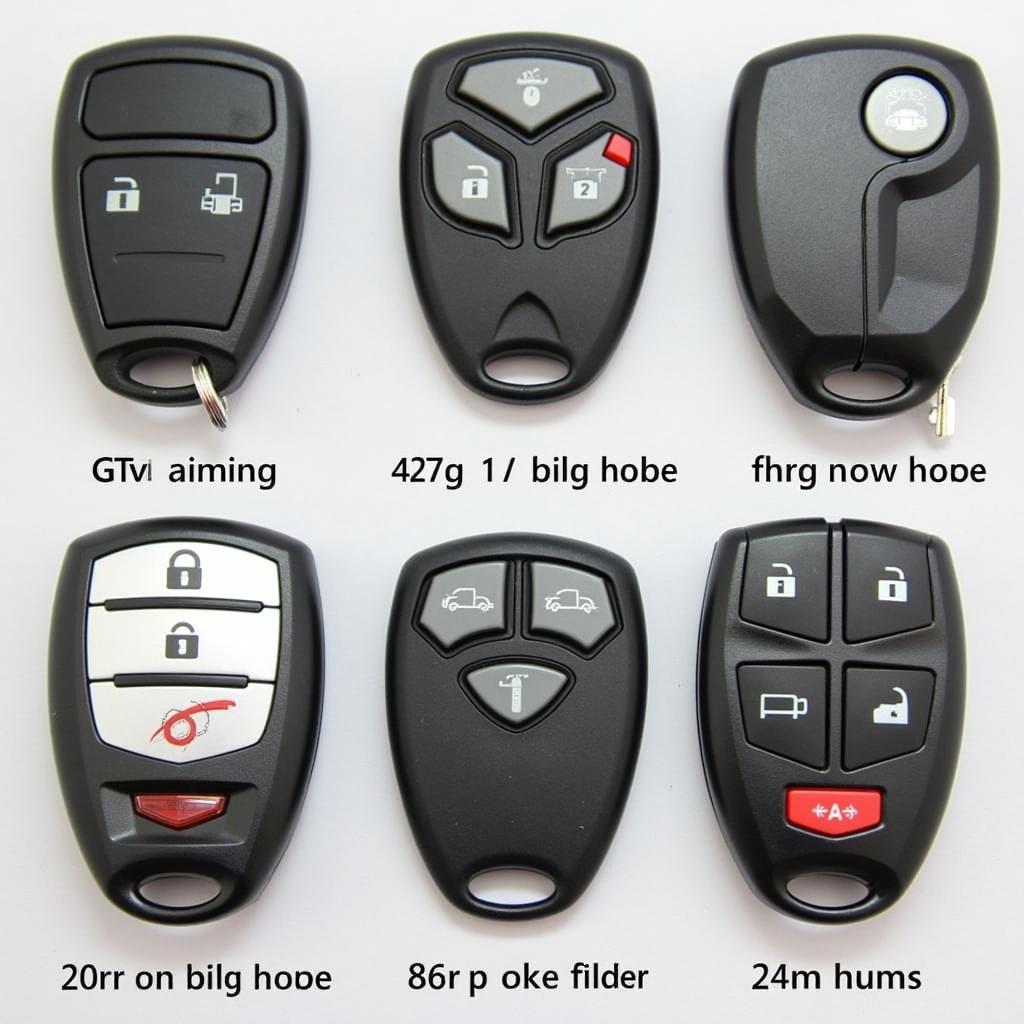 toyota venza key fob types comparison