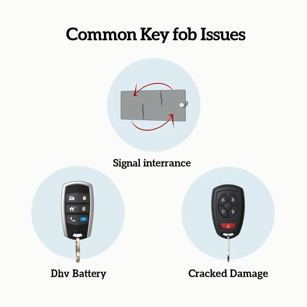 Troubleshooting GMC Terrain Key Fob Issues - Battery, Signal, and Physical Damage