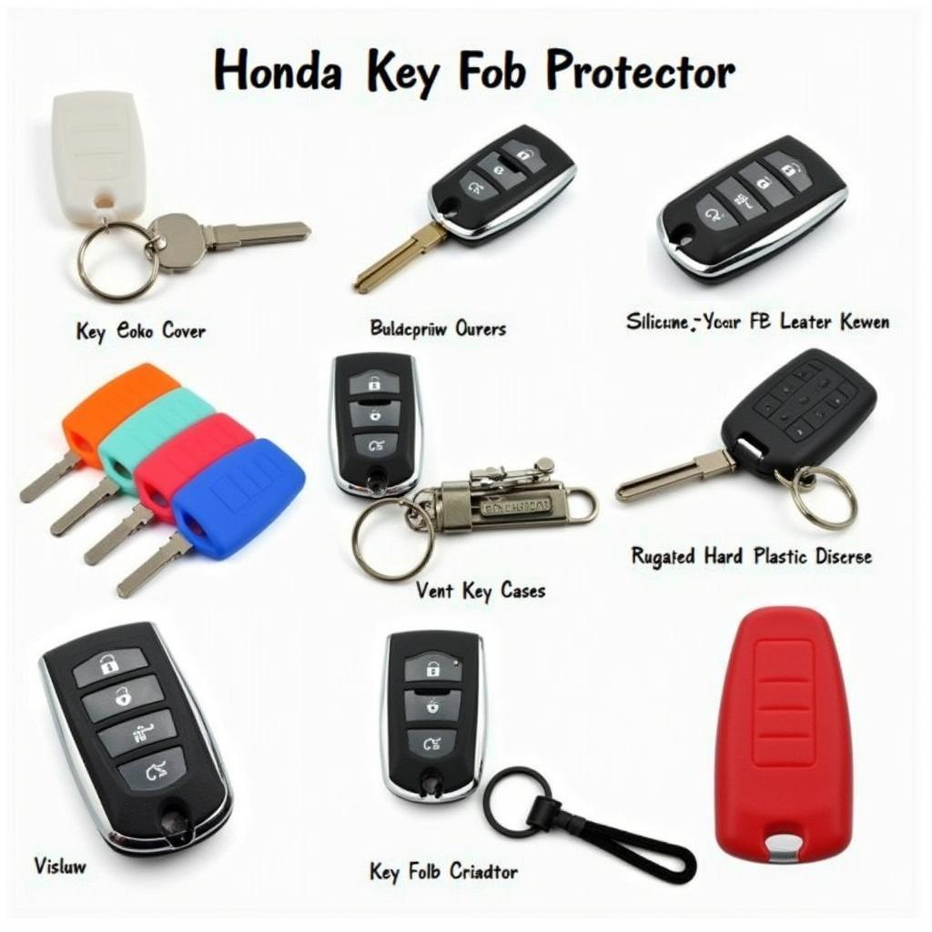 different types of key fob protectors