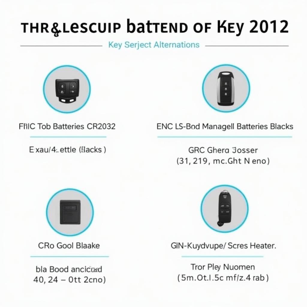 Types of Key Fob Batteries