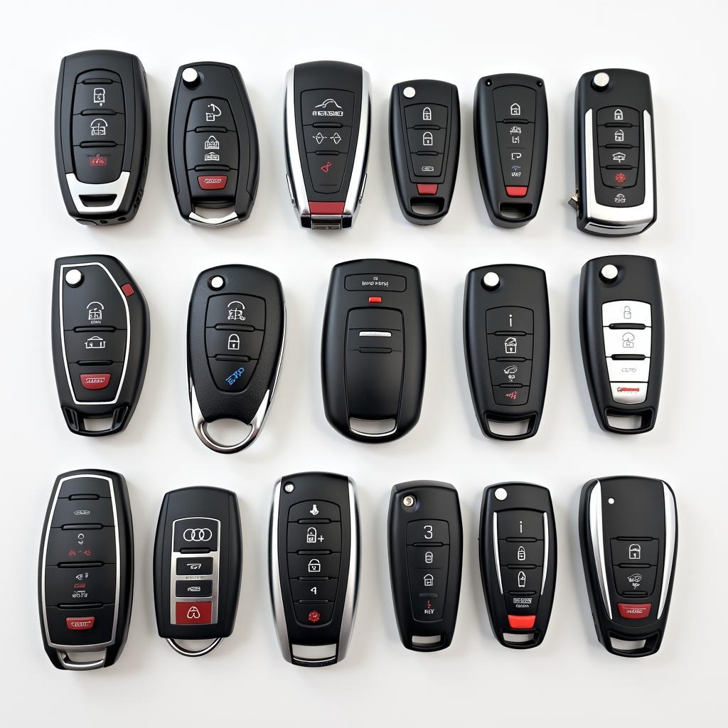 Different Types of Audi A4 Key Fobs