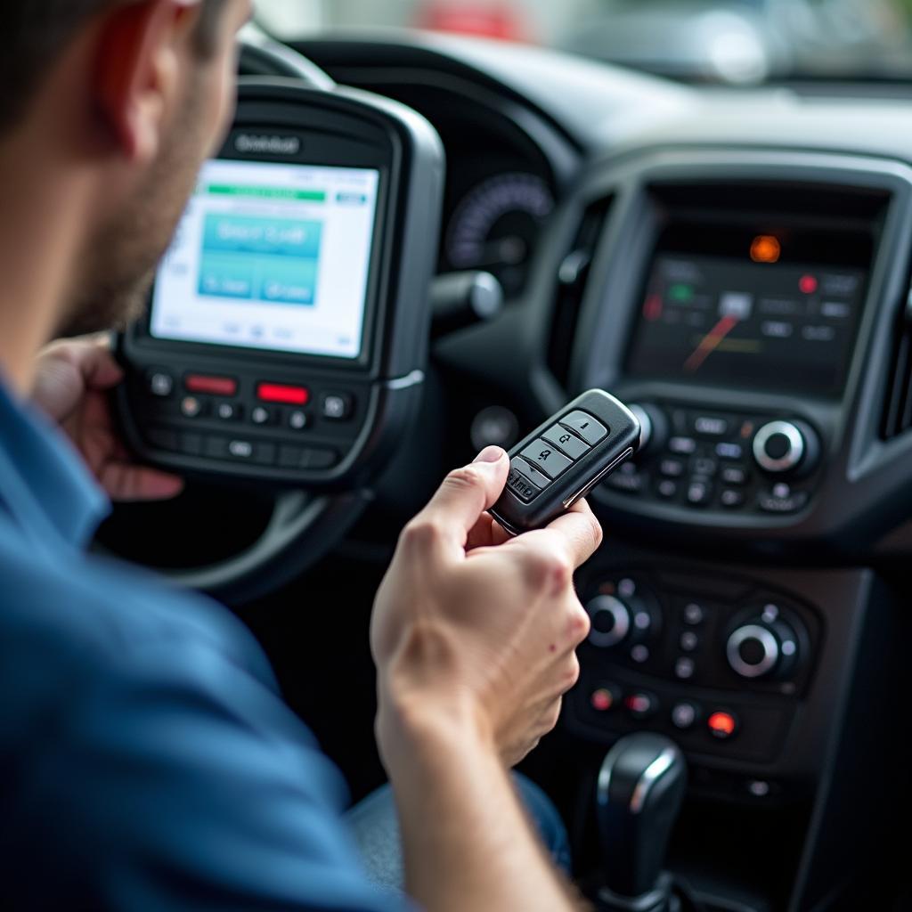 Programming a Vehicle Key Fob