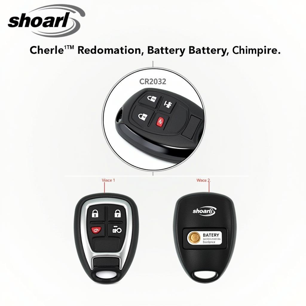 Volvo C30 Key Fob Battery Types and Compartment