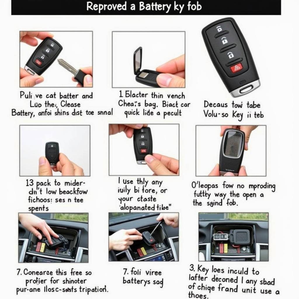 Volvo key fob battery replacement