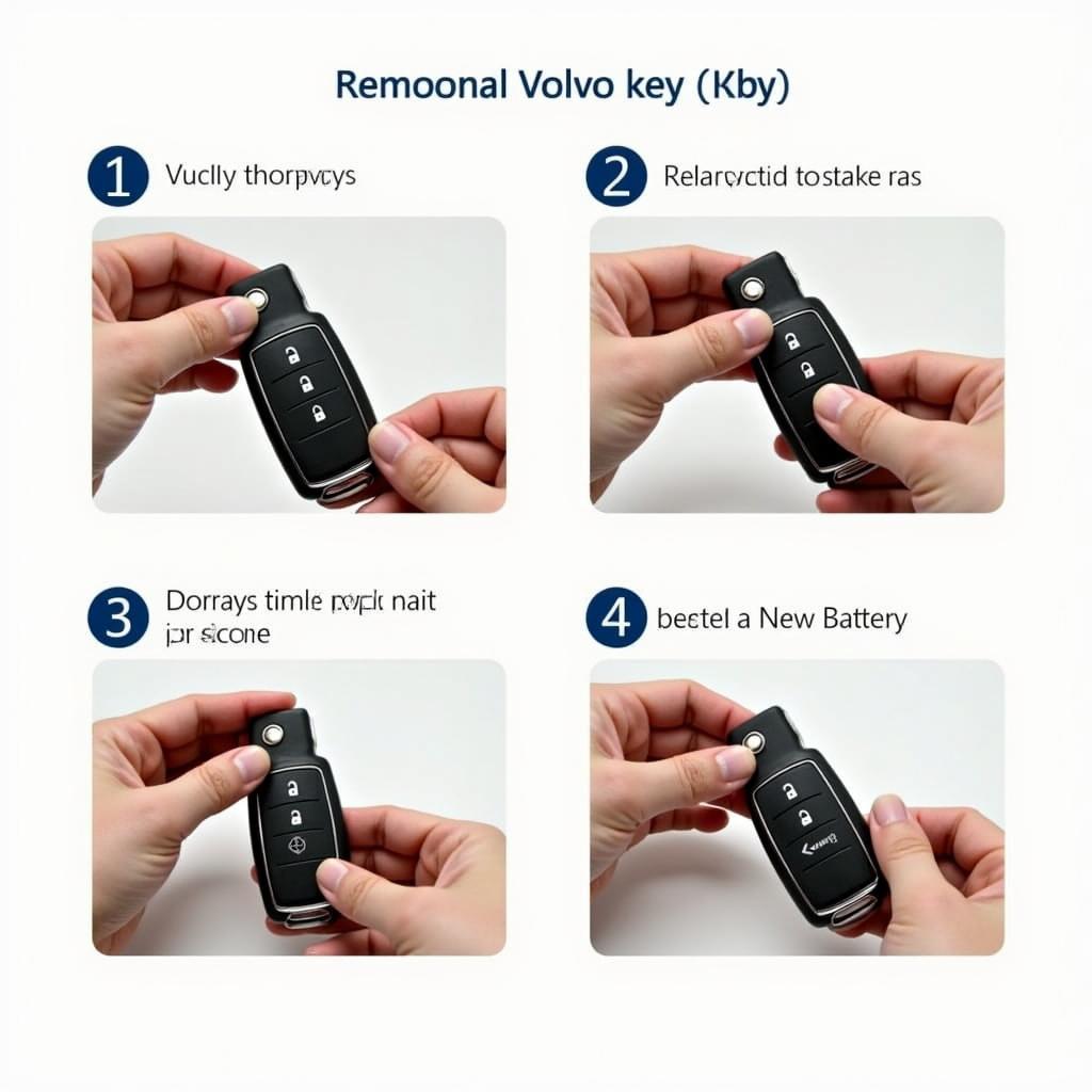 Volvo Key Fob Battery Replacement Steps