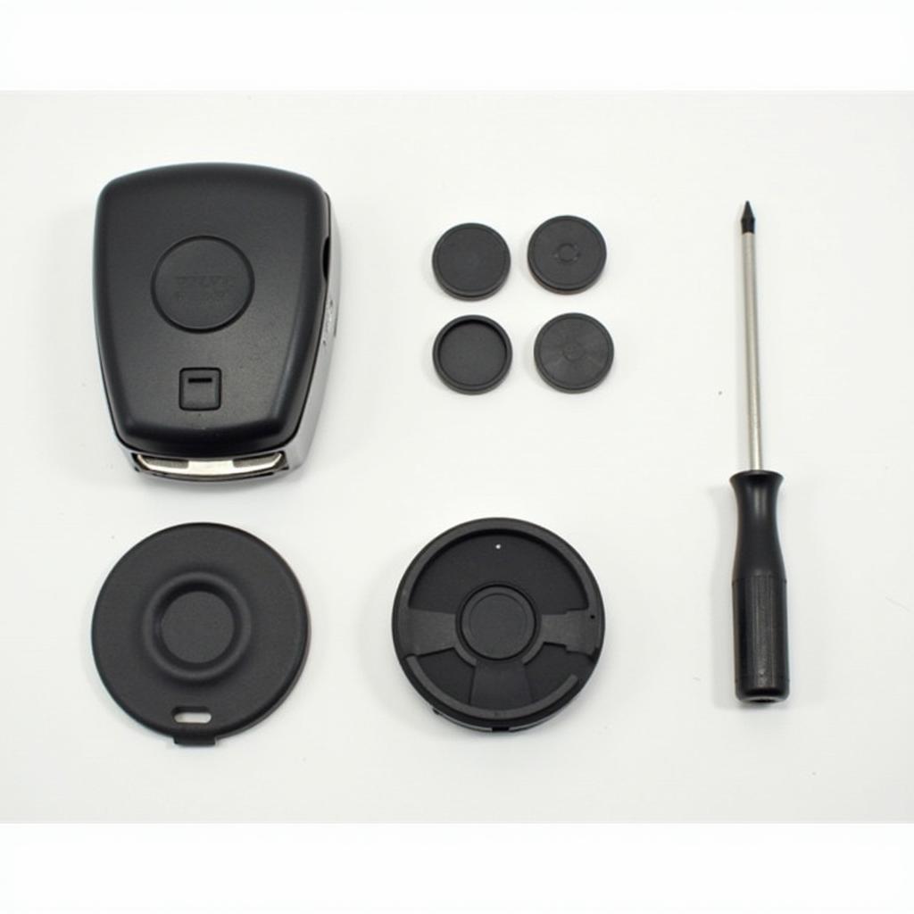  Contents of a Volvo Key Fob Repair Kit 