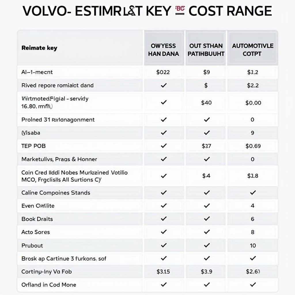 Volvo Key Fob Replacement Cost in Orlando