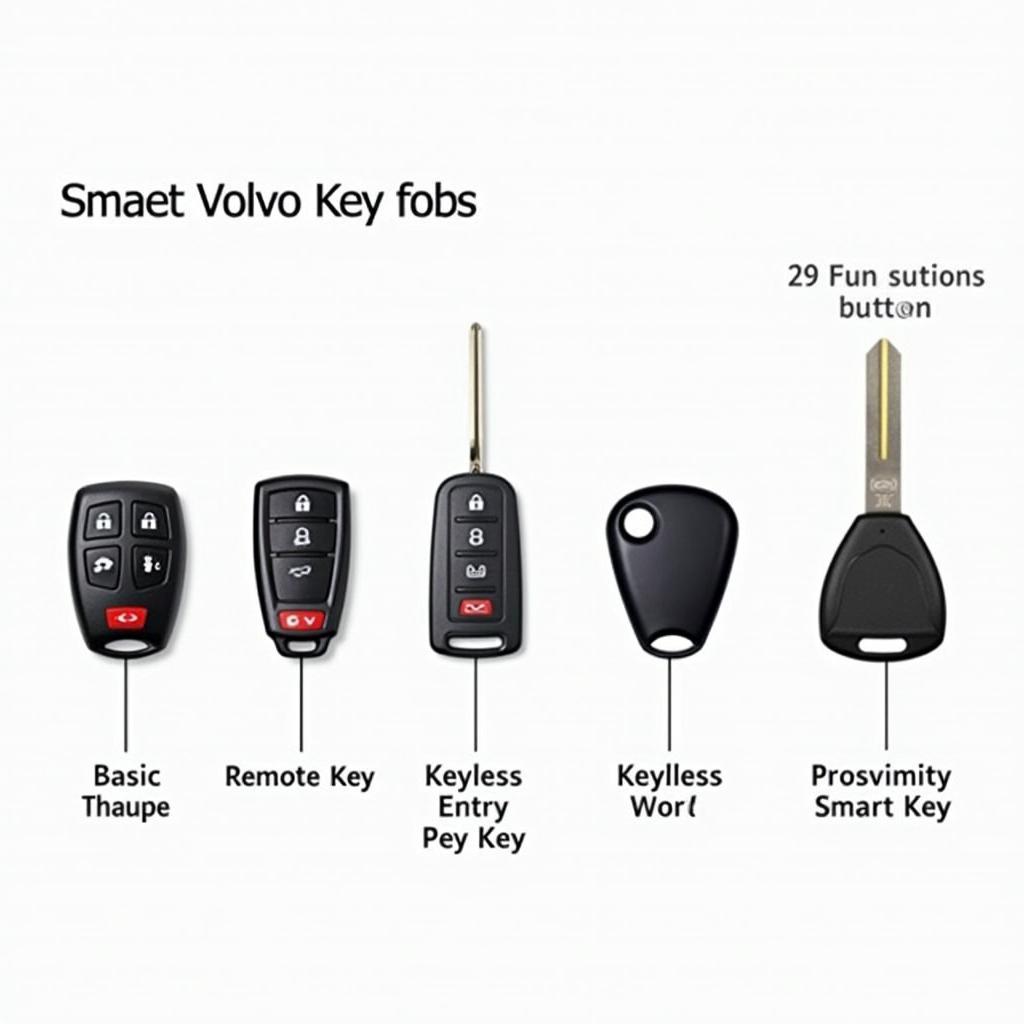 Volvo Key Fob Types in Orlando