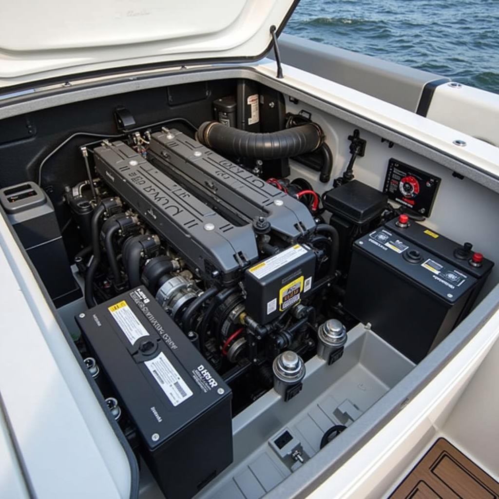 Volvo Penta Engine Compartment