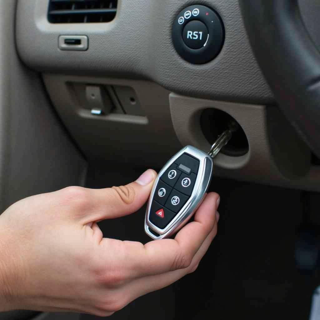 Programming a 2009 Volvo S40 key fob