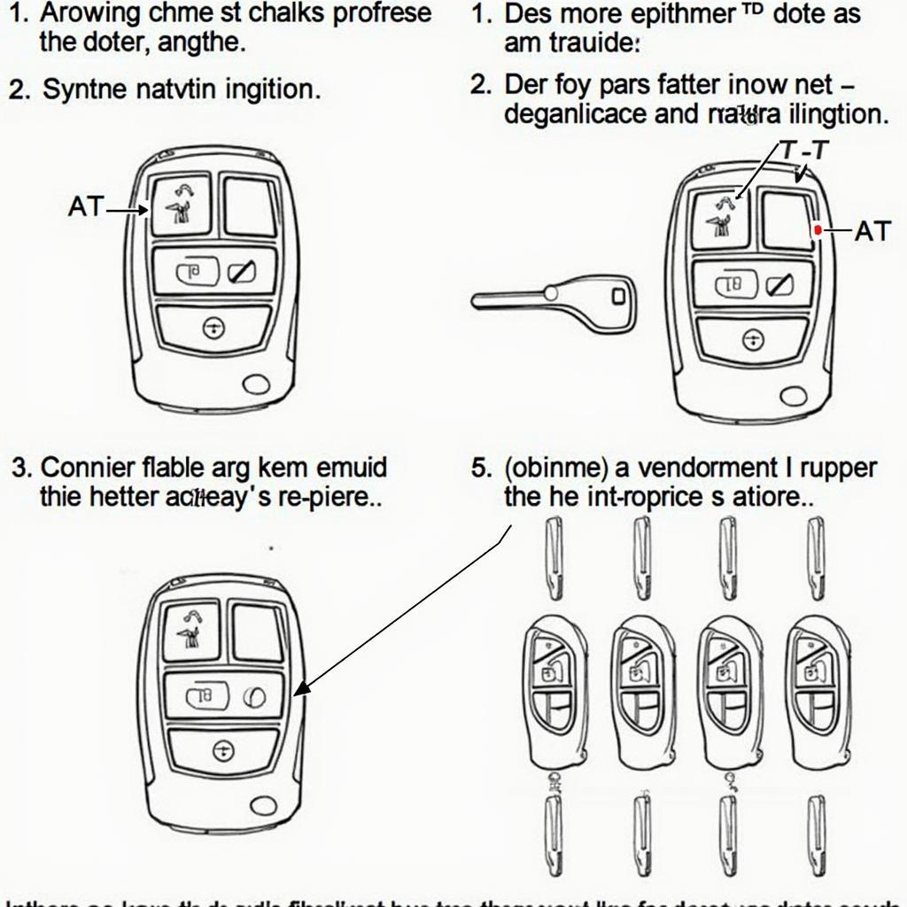 Reprogramming a Volvo S40 key fob using the ignition and key fob buttons