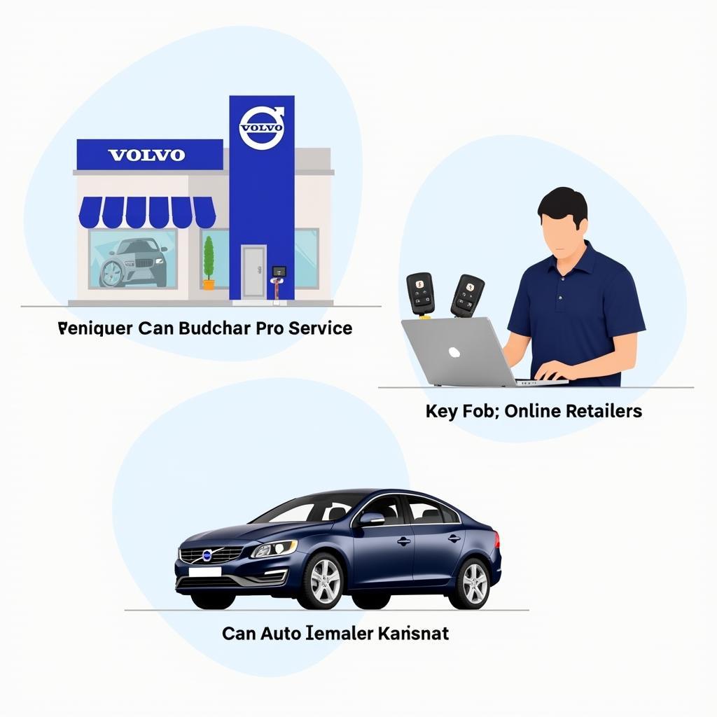 Volvo S60 Key Fob Replacement Options: Dealership, Online Retailer, Locksmith