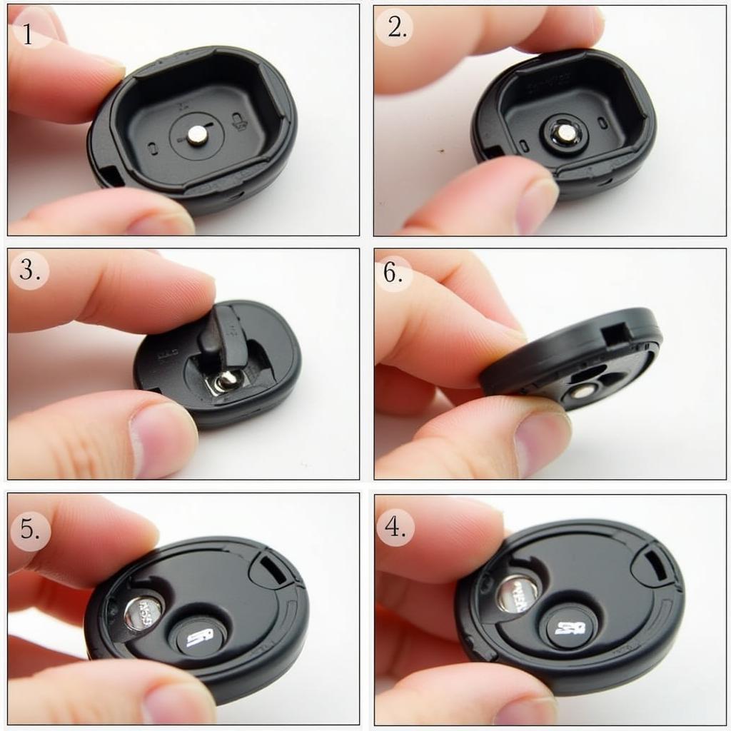 Replacing the Battery in a Volvo S80 Key Fob