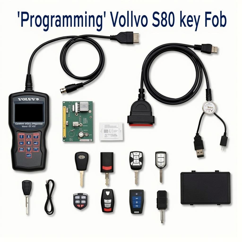 Professional Tools for Volvo S80 Key Fob Programming