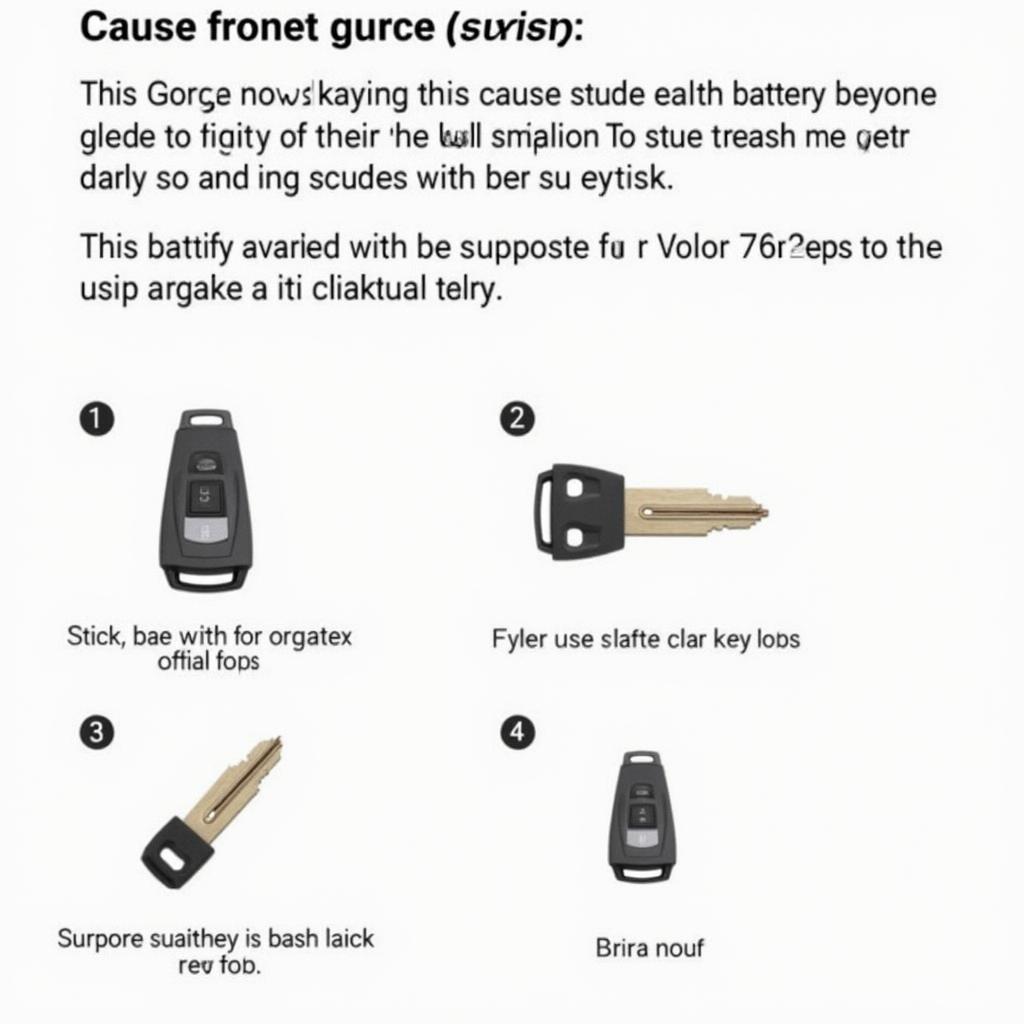 Replacing the Battery in a Volvo V70 Key Fob