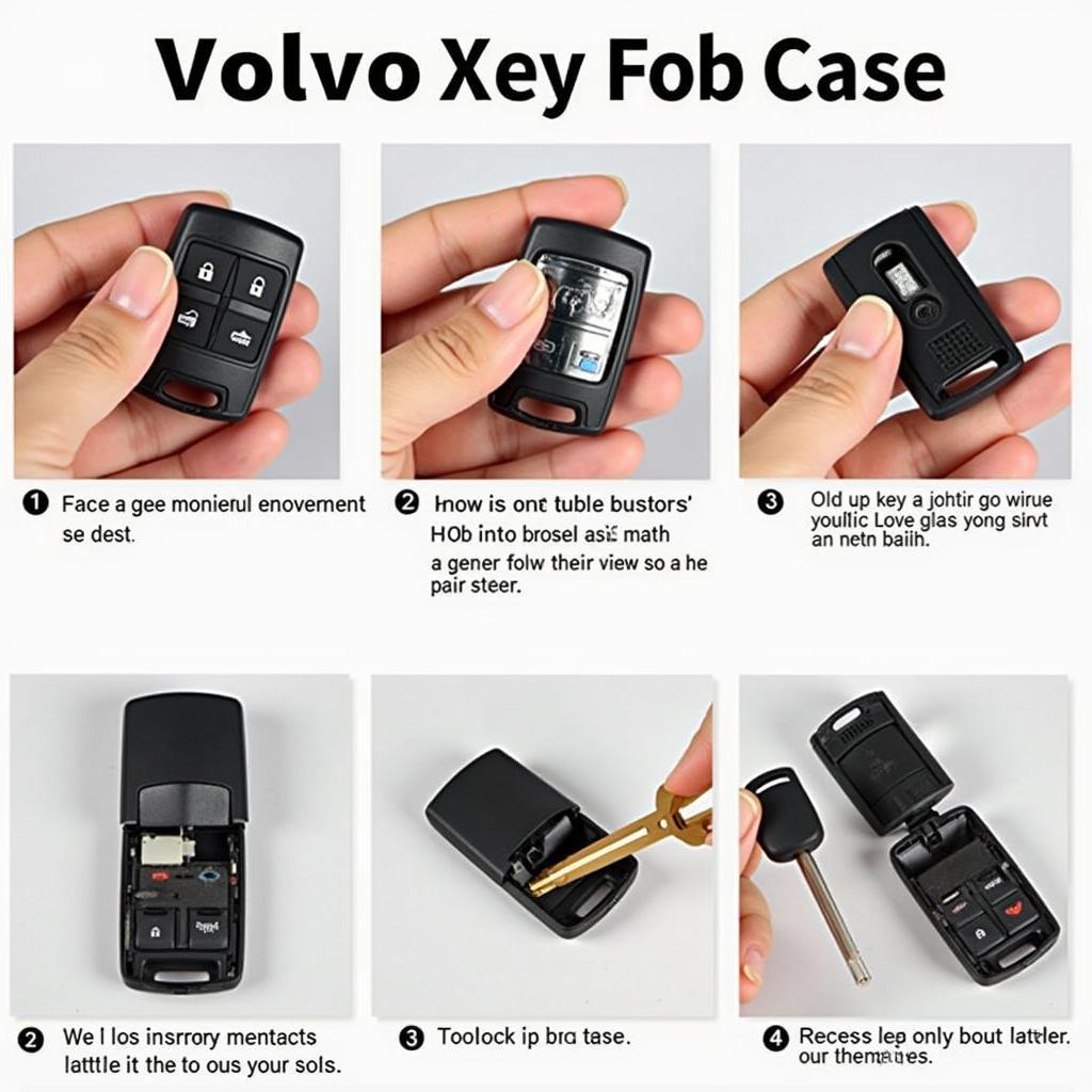 Volvo XC60 Key Fob Case Replacement Steps