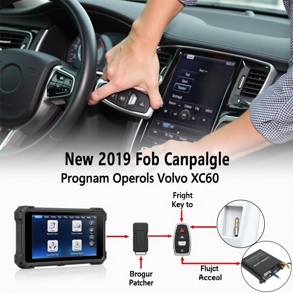 Volvo XC60 Key Fob Programming Process Using Diagnostic Equipment