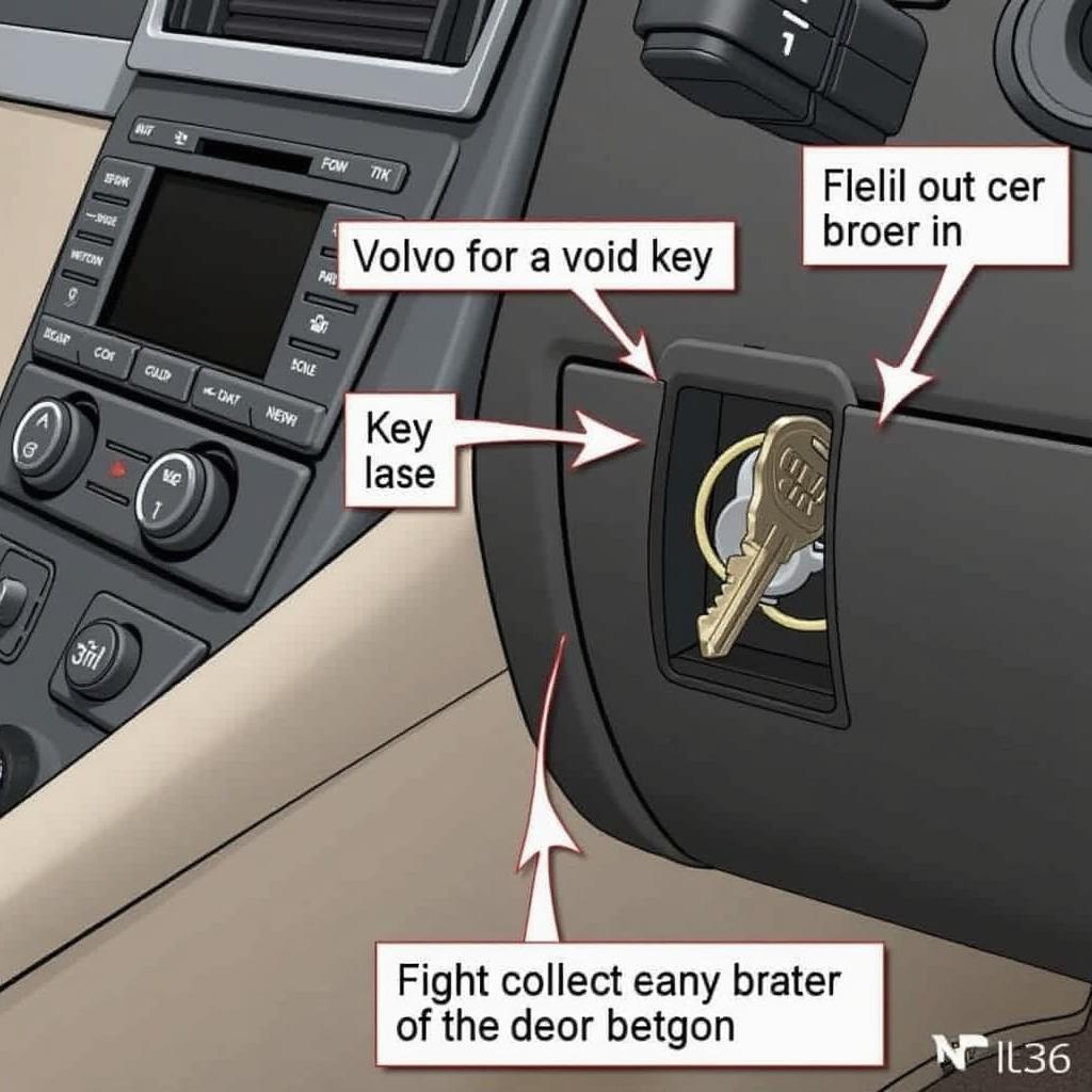 Volvo XC70 key stuck in the ignition - troubleshooting tips