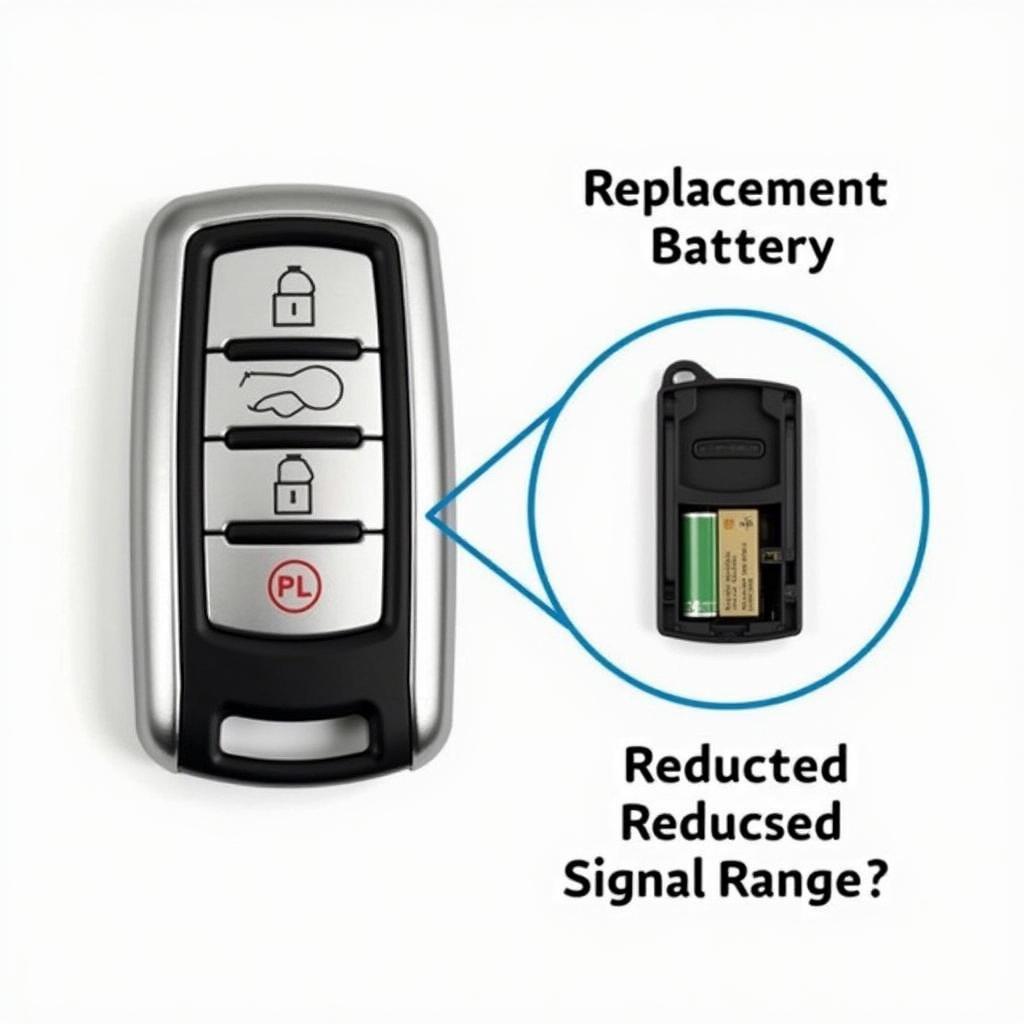 Replacing the battery in a 2019 Volkswagen Atlas Key Fob