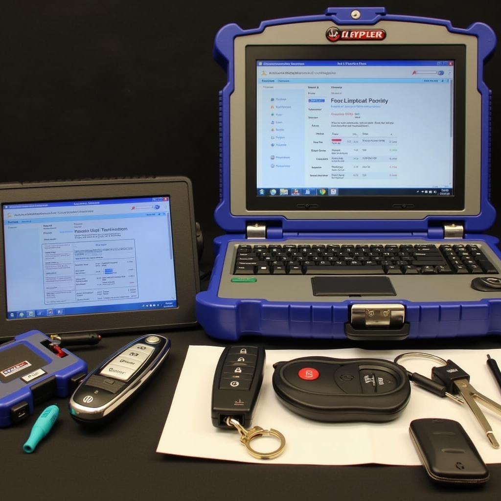 Tools for VW Beetle Key Fob Programming