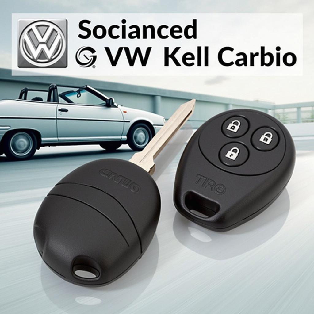 Replacement Key Fob for a 2001 VW Cabrio