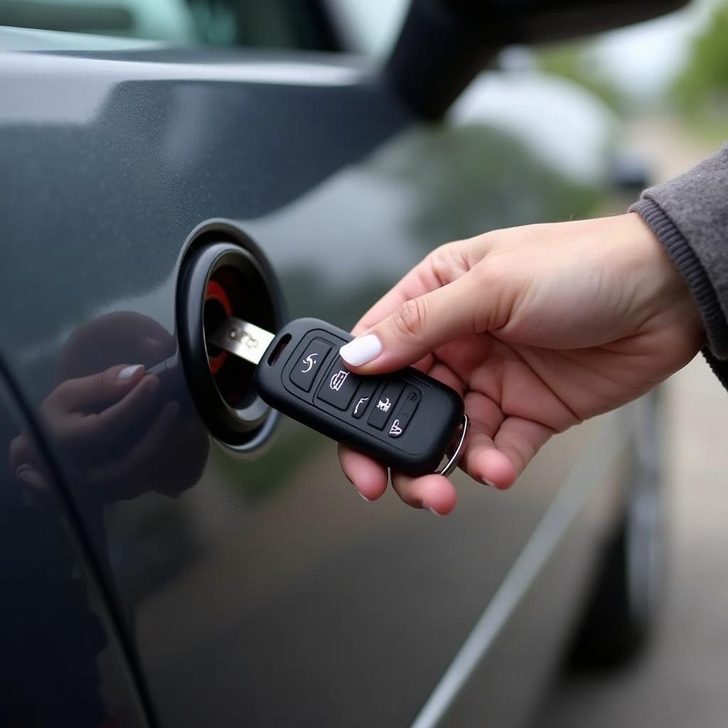 VW Key Fob Unlocking Car