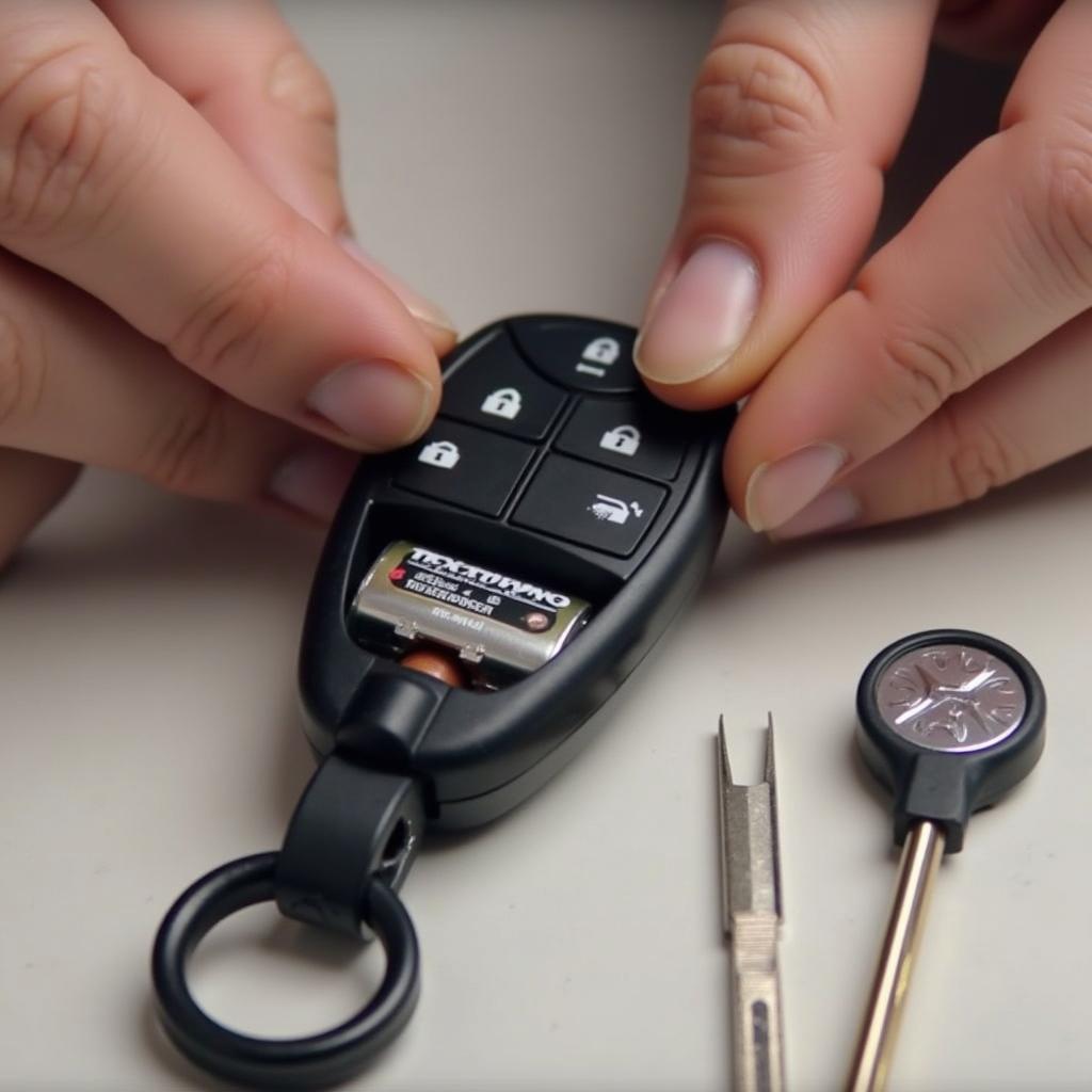 Replacing a VW Key Fob Battery