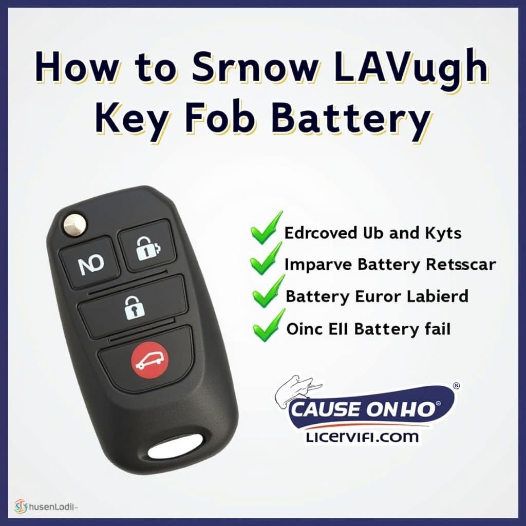 Replacing a VW Key Fob Battery