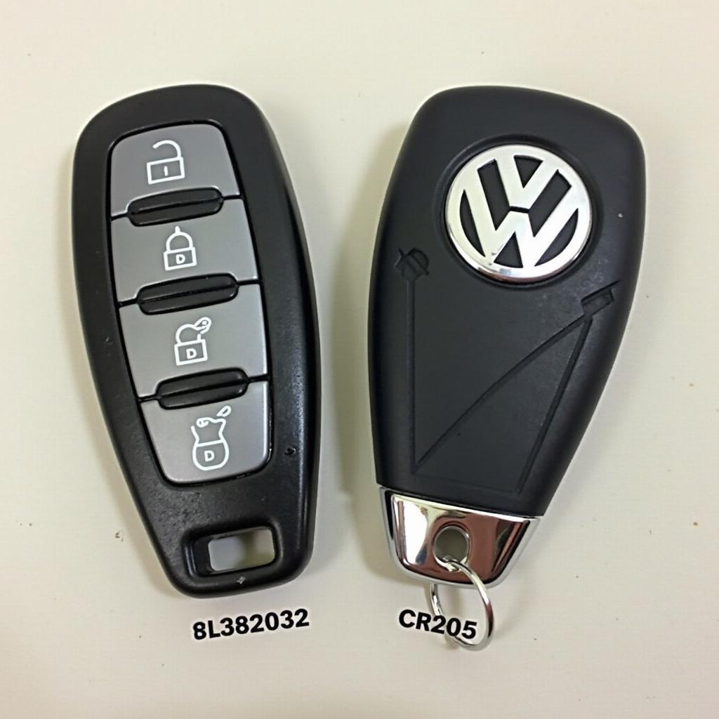 VW Key Fob Battery Types CR2032 CR2025