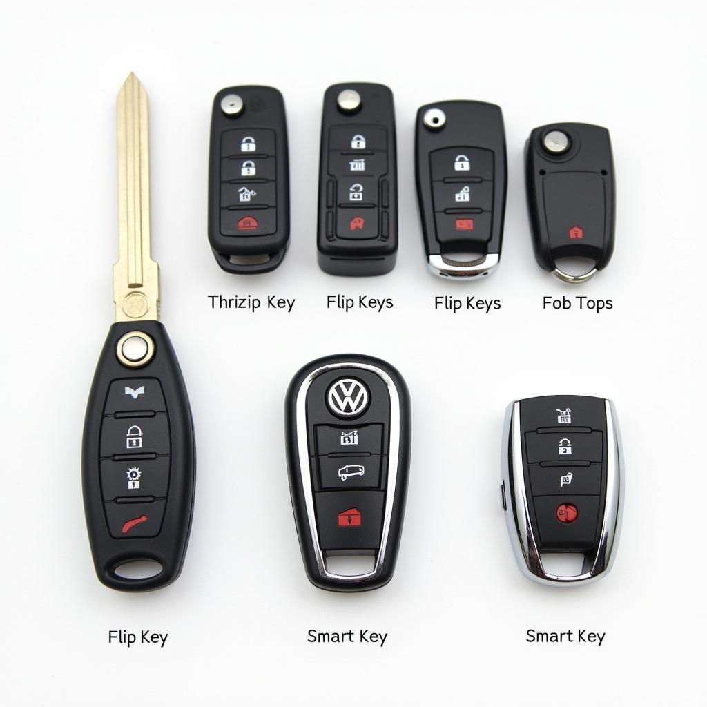 VW Key Fob Types