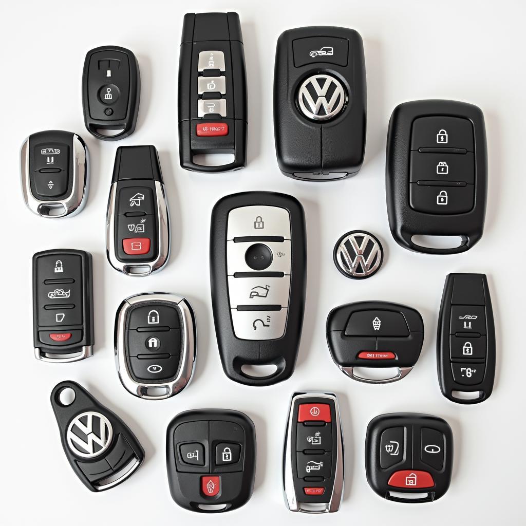 Different Types of VW Key Fobs