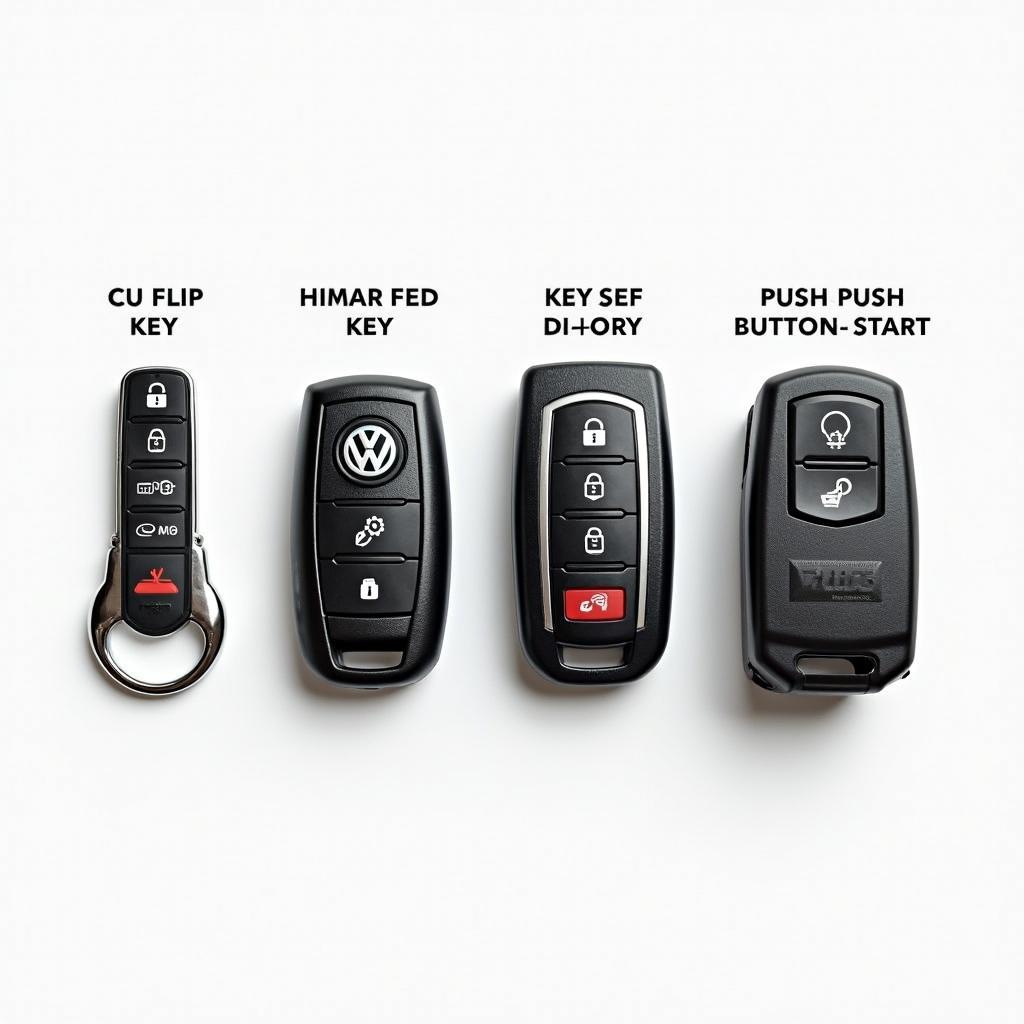 Volkswagen Key Fob Types