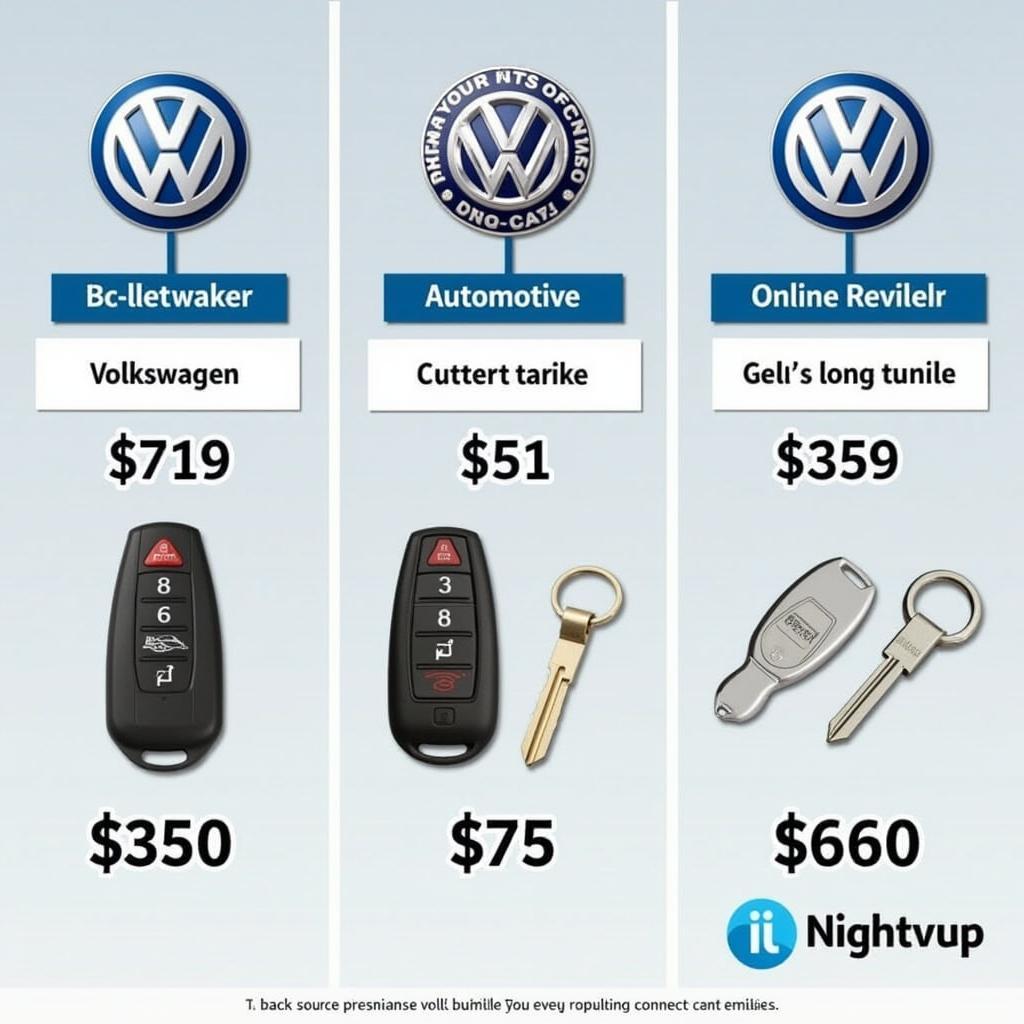 VW Passat Key Fob Options: Dealership vs. Locksmith vs. Online Retailer