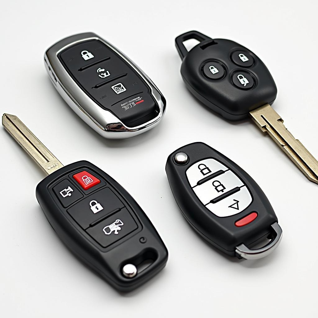 VW Rabbit Key Fob Types