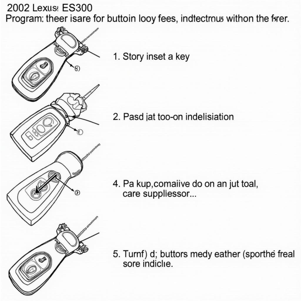 Programming an 02 Lexus ES300 Key Fob