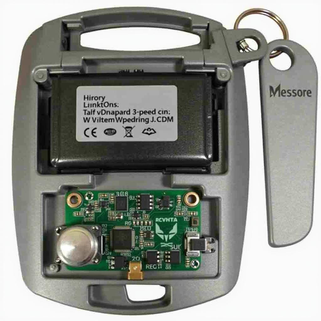 Internal Components of the 07 Acura MDX Key Fob