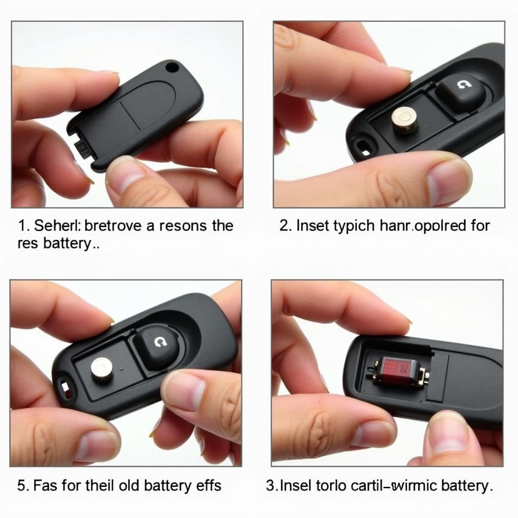 Replacing the Battery in a 1995 Chevy Suburban Key Fob