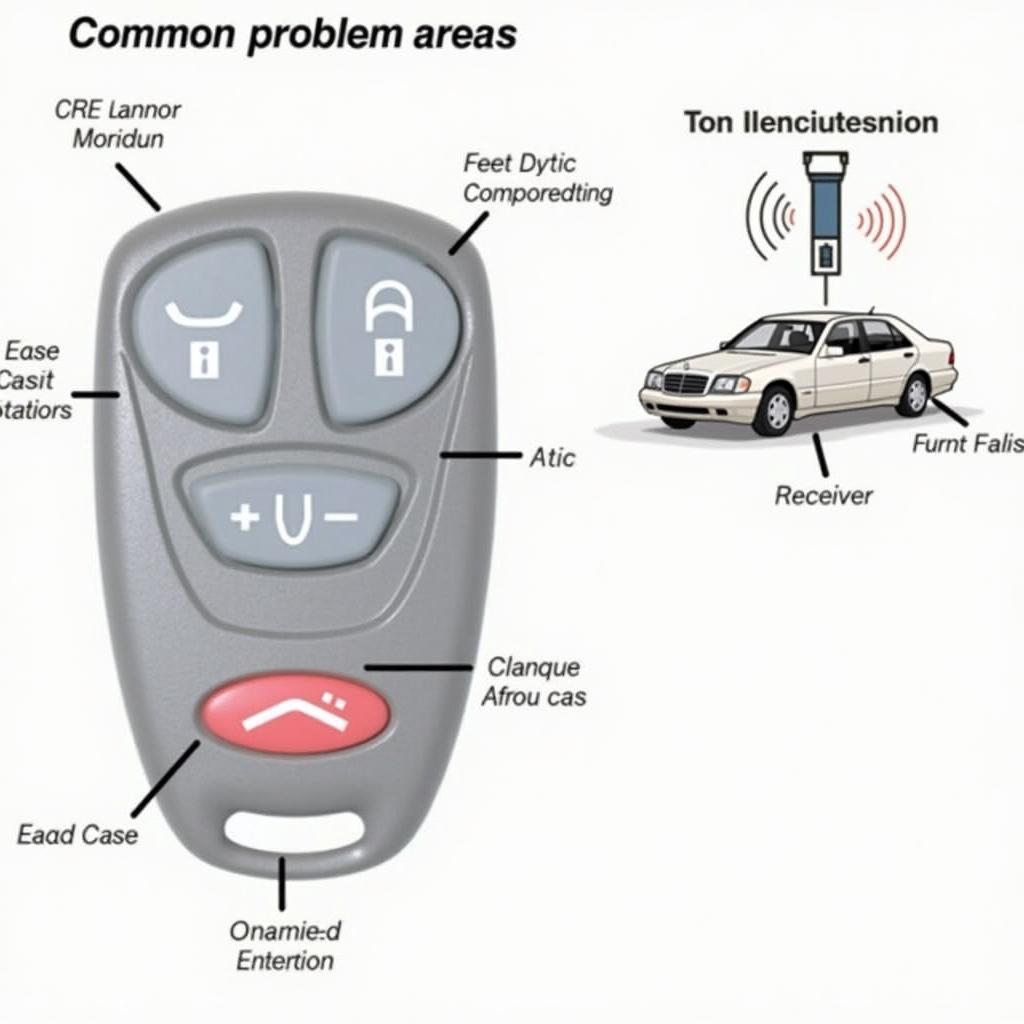 Common Problems with 1996 Mercedes E320 Key Fobs