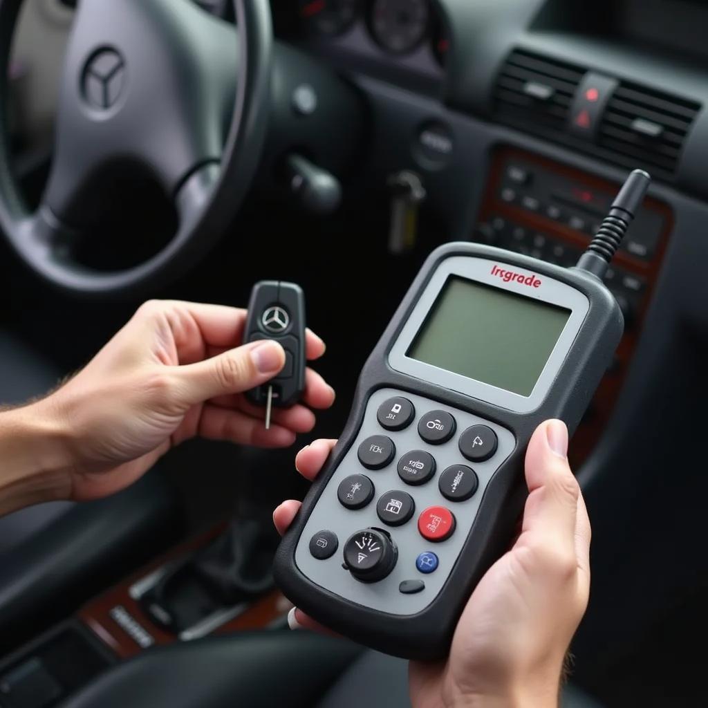 Replacing a 1996 Mercedes E320 Key Fob