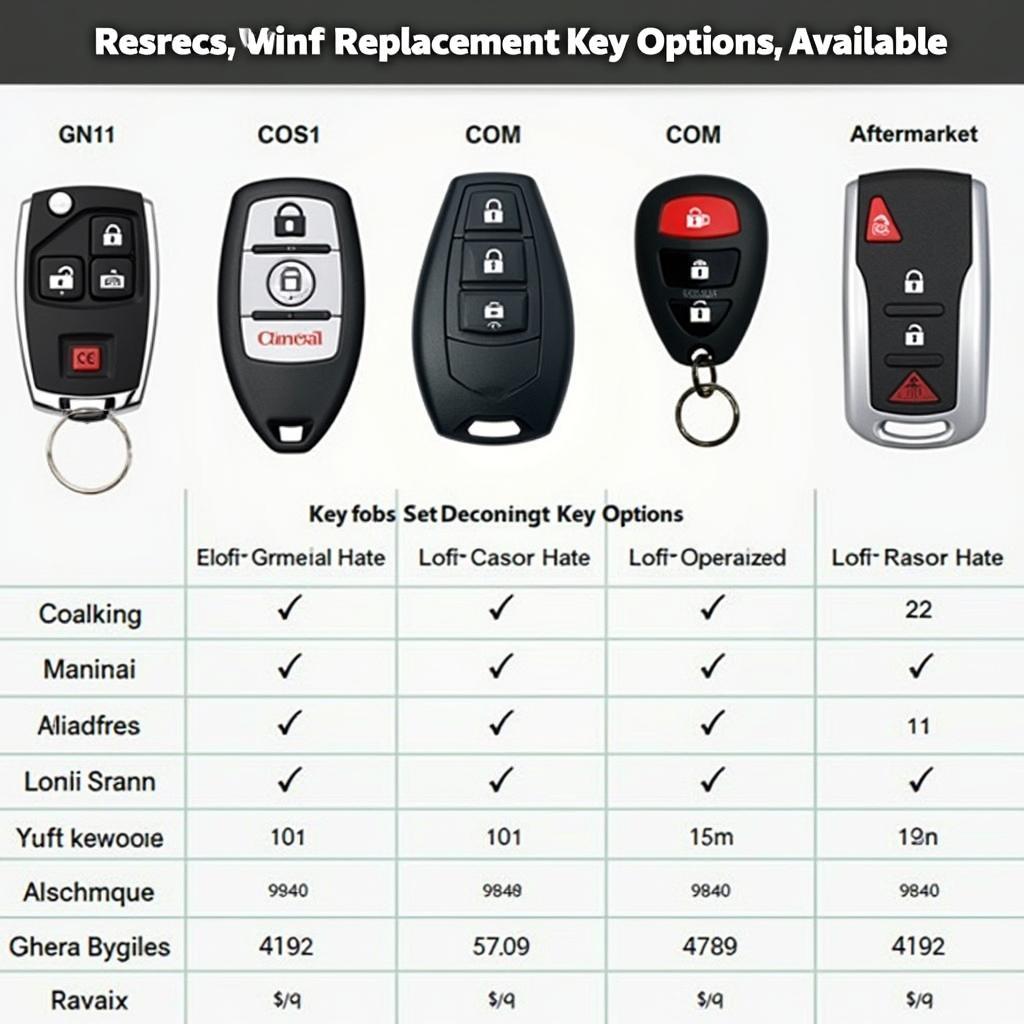 1998 Honda Accord Key Fob Replacement Options