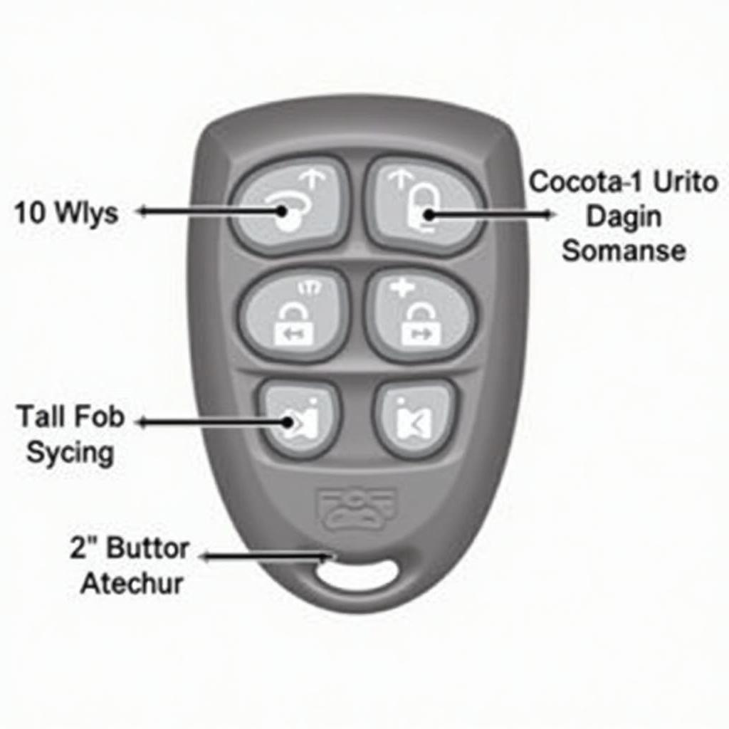 1999 Jeep Cherokee Key Fob Identification