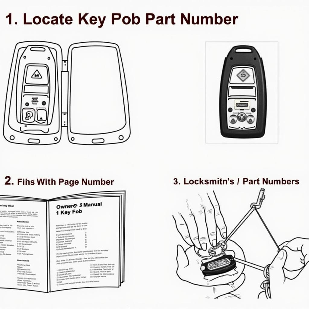 2000 GMC Yukon Key Fob Location: Identifying the key fob part number on the original fob casing, owner's manual, and with the help of a locksmith.