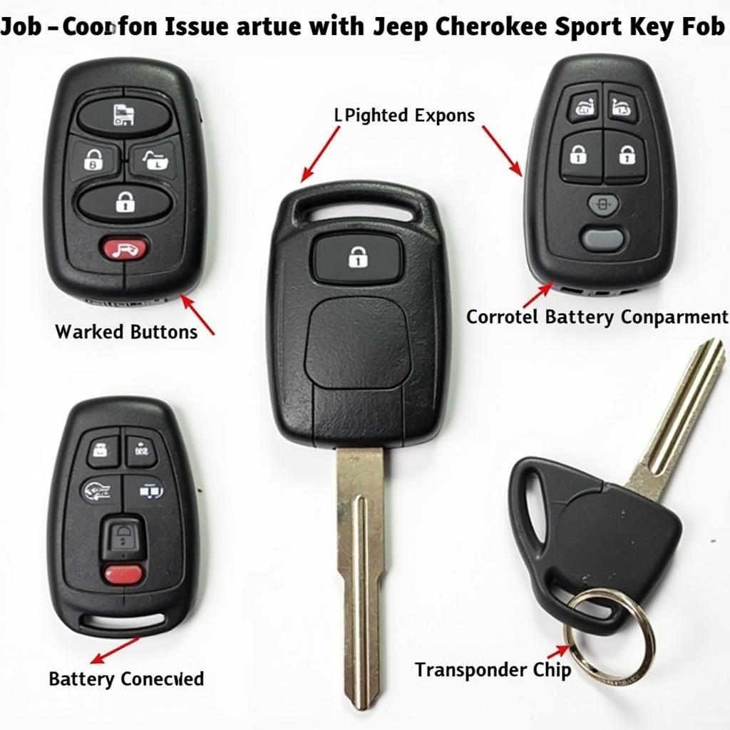 Common Key Fob Problems for a 2000 Jeep Cherokee Sport