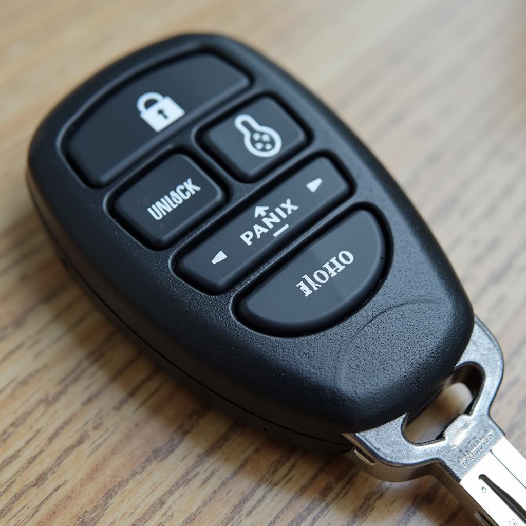 2000 Toyota Corolla Key Fob Closeup